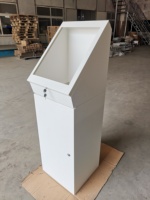 Boîte de contrôle électrique, IP65, panneau métallique en acier inoxydable