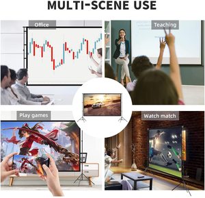 Xách tay 16:9 4K <span class=keywords><strong>HD</strong></span> phía sau phía trước màn hình phim kéo xuống với túi mang theo nếp nhăn-miễn phí thiết kế rạp hát tại nhà sân sau rạp chiếu phim chiếu - Product Image 6