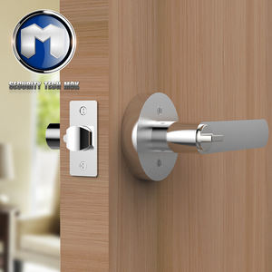 MOK Edelstahl Türschloss Griffe Schloss <span class=keywords><strong>2</strong></span> Hebelschloss Set +<span class=keywords><strong>3</strong></span> Tasten + 100% massiv - Product Image 5