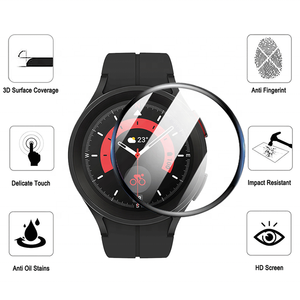 Trendybay ฟิล์มใส3D รอยขีดข่วน, ฟิล์มใส PMMA สำหรับ Samsung <span class=keywords><strong>Galaxy</strong></span> <span class=keywords><strong>Watch5</strong></span> <span class=keywords><strong>Pro</strong></span> - Product Image 2