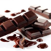 Moule à Chocolat en Polycarbonate Transparent Cœur Diamant Besafe pour Mousses, Gelées, Pralinés, Friandises et Biscuits
