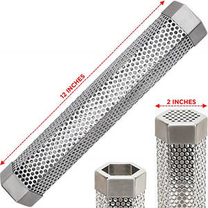 Tube à <span class=keywords><strong>fumée</strong></span> pour barbecue à granulés <span class=keywords><strong>de</strong></span> bois, léger, <span class=keywords><strong>générateur</strong></span> <span class=keywords><strong>de</strong></span> <span class=keywords><strong>fumée</strong></span> <span class=keywords><strong>froide</strong></span>, tube à <span class=keywords><strong>fumée</strong></span> pour barbecue à granulés <span class=keywords><strong>de</strong></span> bois en acier inoxydable <span class=keywords><strong>de</strong></span> 12 pouces - Product Image 2