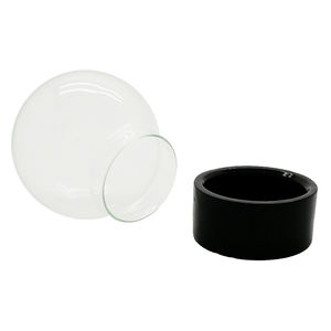 Reçine tatil dekorasyon hediye 80mm 100mm 120mm 150mm su küresi DIY cam boş kar küre kartopu ile baz reçine için onarım - Product Image 6