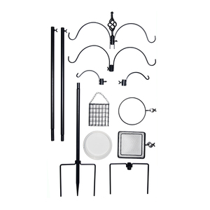 Bird <span class=keywords><strong>Feeding</strong></span> <span class=keywords><strong>Station</strong></span>, 6-Hook Steel Multi-Feeder - Product Image 2