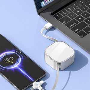 Soporte telescópico para teléfono con cable de datos USB de carga rápida al por mayor con logotipo - Product Image 5