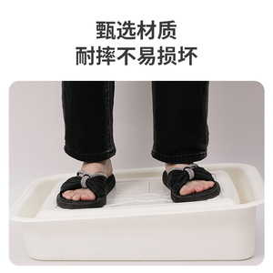 PipiTao Original Simple Leak-proof Cat Litter <b>Box</b>, Anti-splash Cat Litter <b>Box</b>, Odor-proof, Open Size, <b>Large</b> Cat Toilet, In Stock - Product Image 4