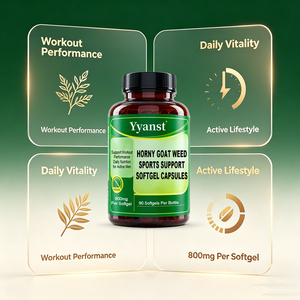 Complément Sportif Horny Goat Weed 800mg Gélules Molles 90pcs – Aide à Maintenir les Performances et la Vitalité Pendant l'Entraînement – Nutrition Quotidienne pour Hommes Actifs - Product Image 5