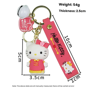 Bán Buôn Thân Thiện Với Môi Dễ Thương <span class=keywords><strong>Hello</strong></span> <span class=keywords><strong>Kitty</strong></span> <span class=keywords><strong>PVC</strong></span> Carabiner Móc Khóa Món Quà Hoàn Hảo Phụ Kiện Cho Trẻ Em <span class=keywords><strong>Hello</strong></span> <span class=keywords><strong>Kitty</strong></span> Người hâm mộ Trường Túi - Product Image 3