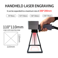 Machine de marquage laser portable 20W 30W 50W, graveur laser à fibre, machine de marquage de date, logo, date d'expiration, imprimante laser
