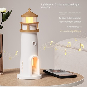 <strong>Moonlight</strong> Tower Lamp Creative LED Night Automatic Induction ABS for Bedroom Bedside Atmosphere <strong>Sleeping</strong> Moon Projection Lamp - Product Image 4