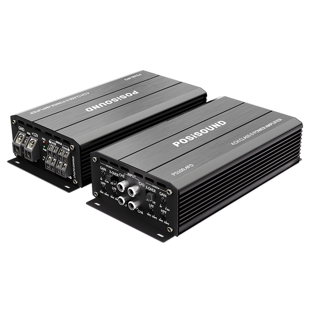 LBC100.4FD OEM 4-Channel Class D Car Amplifier 100W Full Range Car Audio Amplifier with 4ohm Rms Power