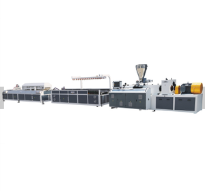 Plastic Board Extruder Making Machine Plastic Wood Door Board Making Production Line