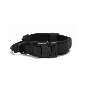 Outdoor Heavy Duty Dog Collar Elastic Training Leash Set Quick Release Alloy Buckle Reinforced Handle Large Breed Pet Gear - Product Image 3