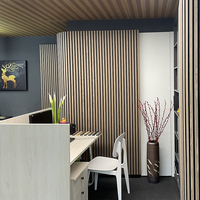 Panneau acoustique en bois de Foshan insonorisant avec solution de conception graphique personnalisée