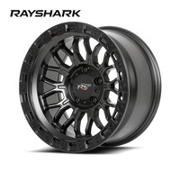 Jantes tout-terrain RS Custom 6x5.5 17 18 pouces, jantes forgées, jantes à beadlock simulées pour Toyota 4Runner