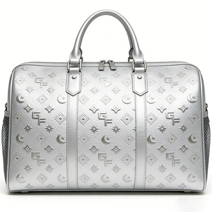 Sac de Voyage de Luxe en Cuir PU Imperméable Antivol Durable avec Fermeture Éclair Tendance - Product Image 3