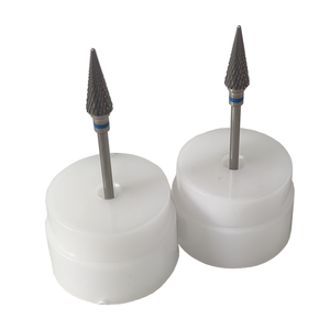 Dental Lab 2.35mm Shank Tungsten Carbide Cutter Gypsum <strong>Plaster</strong> Model Flexible Dental Silicon Rubber <strong>Impression</strong> tray Burs - Product Image 2