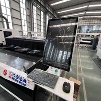Machine de découpe laser à fibre sur rail au sol de grand format 20KW 30KW, forte pénétration du faisceau pour la découpe d'alliages épais en ingénierie