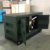 Generador Trifásico de 110v-220v, 12kv, 15kv, 16kva, Generador Diésel Silencioso, Alternador, 10-12kw