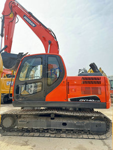 Excavatrice sur chenilles Doosan DX140 de fabrication coréenne, haute qualité, prix bas, excellent état, moteur, boîte de vitesses, pompe - Prix inférieur - Product Image 3