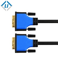 DVI 24 + 1 Dual adaptador de enlace de 1,8 M para proyector LCD DVD HD TV XBOX de alta velocidad Cable DVI