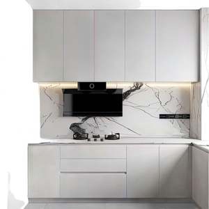 SANPOVA - Muebles de Cocina Modernos Personalizados, Combinación de MDF Sólido, Personalización Integrada para Toda la Casa - Product Image 4