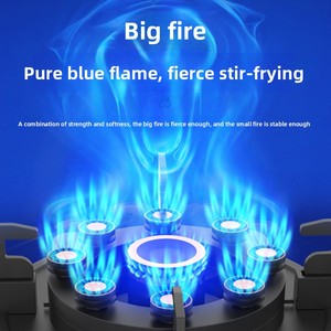 Estufa de <span class=keywords><strong>Gas</strong></span> de Doble Quemador de Alta Potencia, para <span class=keywords><strong>Gas</strong></span> Natural y <span class=keywords><strong>Gas</strong></span> Licuado de Petróleo, de Doble Uso, para Instalación en <span class=keywords><strong>Encimera</strong></span> o Empotrada, Venta al Por Mayor - Product Image 4