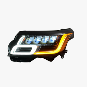 Accesorios de coche SJC para Range Rover Land Rover Vogue 14-17 montaje de faros LED luces delanteras luces de circulación diurna <span class=keywords><strong>Bule</strong></span> - Product Image 3