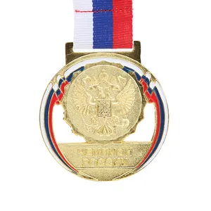 Design gratuito personalizzato divertente metallo forma rotonda smalto oro argento placcatura in ottone medaglie da corsa da corsa