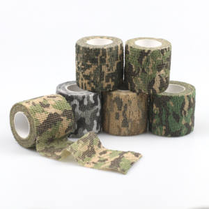 2023 لفافة ضمادة مرنة ذاتية اللصق للتعافي من الإصابات الرياضية إسعافات أولية للقطط والكلاب الطبية لفافة ذاتية اللصق - Product Image 1