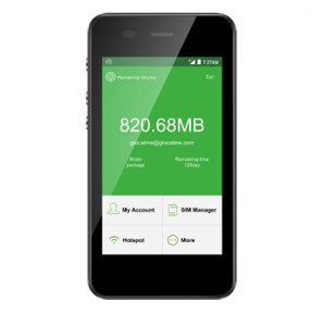 <span class=keywords><strong>Glocalme</strong></span> 4G LTE inalámbrico portátil desbloqueado con múltiples tarjetas SIM y punto de acceso Wi-Fi - Product Image 1