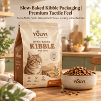 YOUYI Sachet d'emballage souple personnalisé pour aliments pour animaux de compagnie avec gravure, délai de production de 15 jours, certifié BRCGS FDA