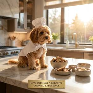 Set di Costume da Chef per Animali Domestici con Cappello e Mantello, Prezzo di Fabbrica all'Ingrosso, Logo Personalizzabile, Abbigliamento Lavabile per Gatti e <span class=keywords><strong>Cani</strong></span> di Piccola Taglia - Product Image 6