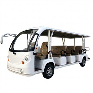 Minibús Turístico Eléctrico con Aire Acondicionado Zhenda, 11 Asientos, Personalizable, Certificado CE, Motor de CA de 4KW, Velocidad Máxima de 30km/h - Product Image 1
