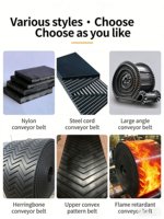 Banda Transportadora para Minería Thinkroll OEM, Resistente a Altas Temperaturas, al Fuego, al Aceite, al Frío y al Desgaste