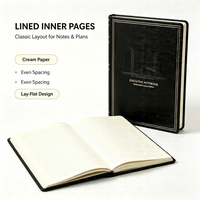 Carnet de notes exécutif personnalisé en PU, avec couverture rigide embossée, ensemble de journaux, cadeau d'entreprise