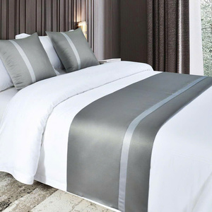 Juego de Ropa de Cama de Algodón de Diseño Moderno para Hostelería, Suave, Transpirable y Duradero, Personalizado para Hoteles y Resorts - Product Image 6