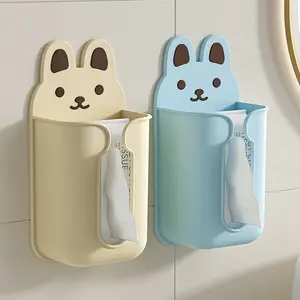 DS2973 Dispenser handuk kertas untuk kamar mandi dapur gantungan kotak tisu laci serbet pemegang Dispenser kotak tisu terpasang di dinding