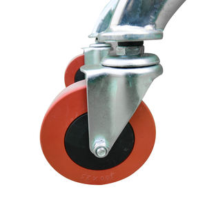 Chariots de chariot en métal de supermarché de poussée de main en gros d'usine 4 roues - Product Image 5