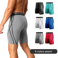 Personnalisé Respirant Compression Shorts Hommes En Gros Sport Pantalon de Sport Entraînement de Course de Basket-Ball Sous-Vêtement Sous-Vêtements