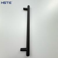 Poignée de meuble moletée en alliage d'aluminium industriel HSTE Modèle LS-CB pour armoire moderne, tiroir, commode, cuisine, chambre, salon
