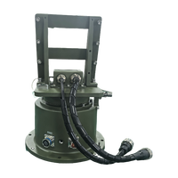 Positionneur d'antenne radar à axe unique en alliage d'aluminium haute vitesse, étanche IP66, charge utile 30 kg, servomoteur RS485 haute performance