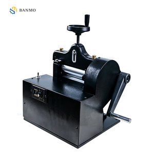 Machine à refendre le cuir électrique BANMO, équipement industriel numérique <span class=keywords><strong>de</strong></span> découpe et d'épluchage 180W 8CM pour chaussures et sacs GL-A2009 - Product Image 2