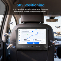 Moniteur d'appui-tête de voiture de taxi à prix d'usine, écran tactile Android 10 pouces pour siège arrière, publicité, TV de voiture pour passagers