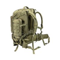 Mochila táctica de nailon duradero para hombre con sistema Molle, nuevo diseño, cierre de cremallera, Mochila para entrenamiento