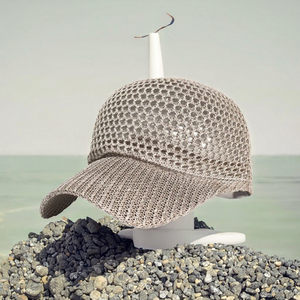 Nueva Gorra de Béisbol Unisex de 6 Paneles, Color Sólido, Malla Transpirable, Delgada, 100% Poliéster, para Pesca y Protección Solar en Exteriores, para las Cuatro Estaciones - Product Image 3