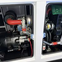 Generador Diésel Silencioso de 30kW 40kW 50kVA Weifang Ricardo, Sin Escobillas, Refrigerado por Agua, 220V, ATS, Respaldo Doméstico, 1500rpm, Precio de Fábrica