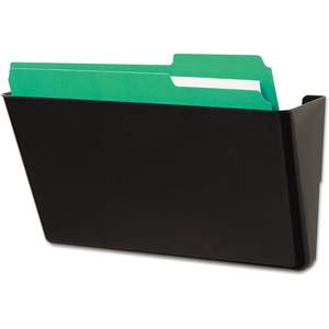 UNV08122 Universal 13 Pulgadas X 4.13 Pulgadas X 14.5 Pulgadas Portapapeles de Pared Negro para Cartas, Portapapeles de Plástico - Product Image 3