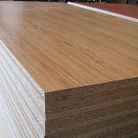Papel de melamina e1 de 16mm, tablero de madera sin procesar/mdf/hojas de tablero de partículas