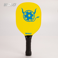 Raquette de pickleball en bois, durable, pour l'entraînement, adaptée aux jeux de pickleball en intérieur et en extérieur